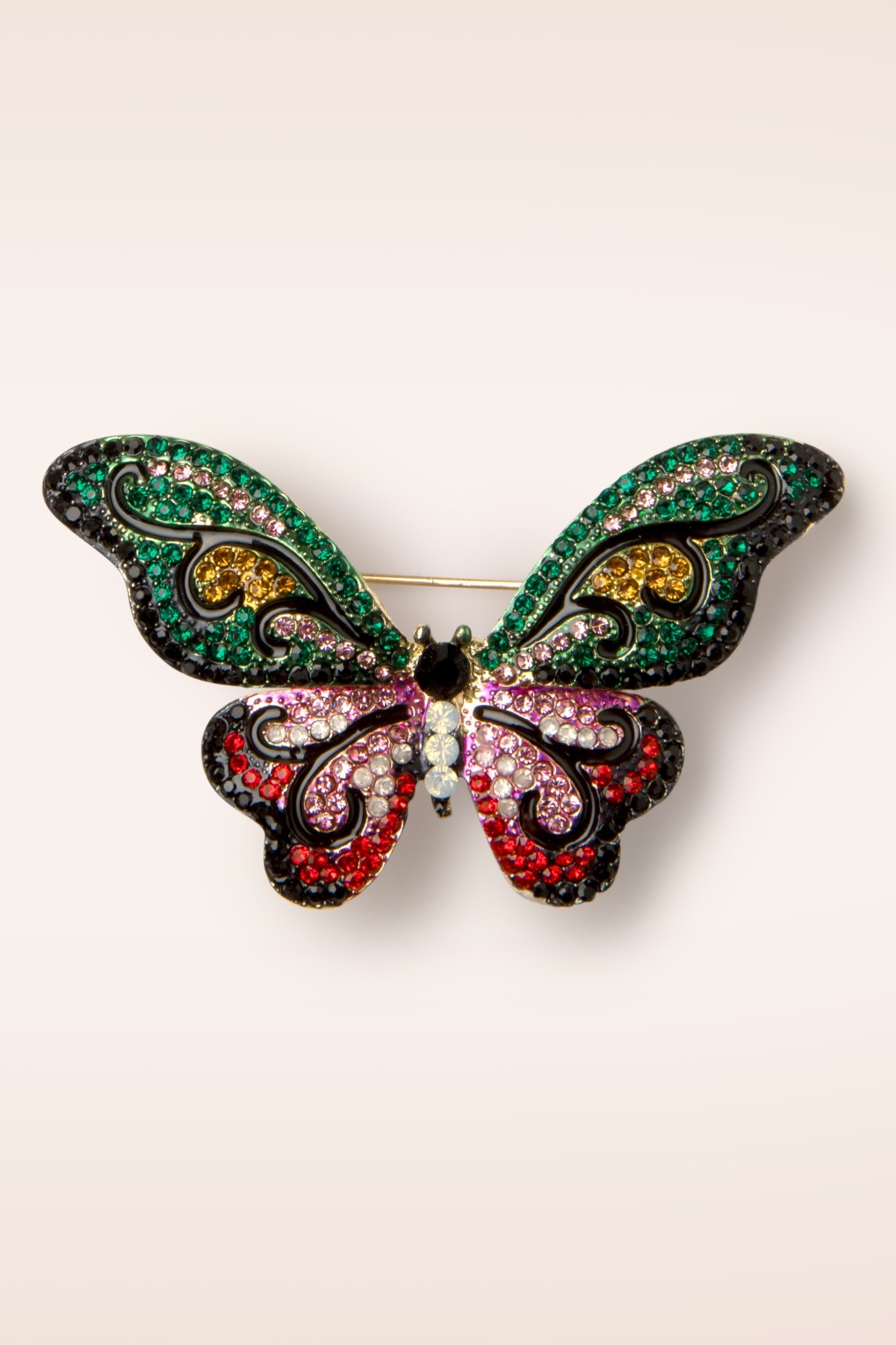 Sparkly Butterfly Brosche in Multi Sparkly Butterfly Brosche in Multi von Day&Eve by Go Dutch Label