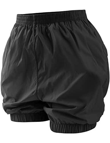 Daydance Teen Girls Petite Frauen Ripstop Tanzhose/Shorts für Ballett, Training, Schwarz, X-Groß von Daydance