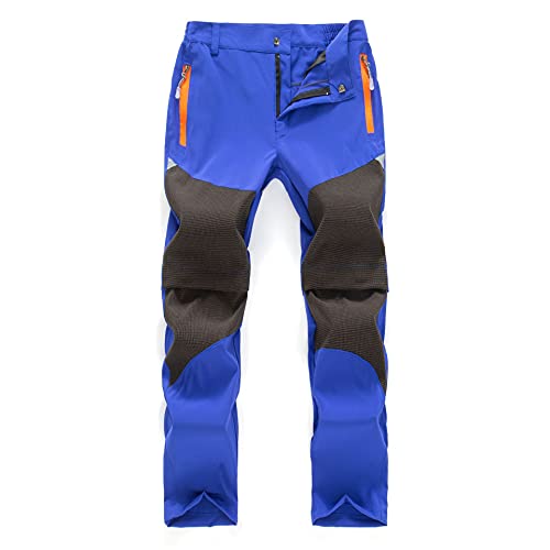 Daysskk Arbeitshose Kinder Jungen Wasserdicht Softshellhose Sommer Wanderhose Zip Off Outdoorhose Atmungsaktiv Trekkinghose Kurz Freizeithose Schnelltrocknend von Daysskk