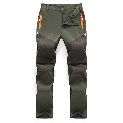 Daysskk Arbeitshose Kinder Jungen Zip Off Hose Sommer Kinder Softshellhose Wanderhose Jungen Schnelltrocknend Trekkinghose Zip Off Outdoorhose Jungen Wasserdicht Funktionshose von Daysskk