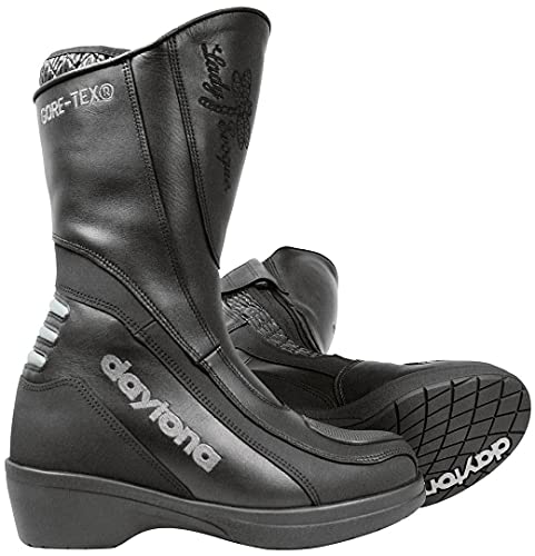 Daytona LADY EVOQUE GTX Damen Motorradstiefel Leder - schwarz Größe 41 von Daytona