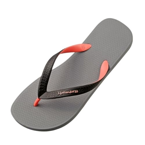 Dazengzeng Duschschuhe, Sommer-Flip-Flops for Herren – leichte PVC-Sandalen for lässigen Komfort(Gray,41 EU) von Dazengzeng