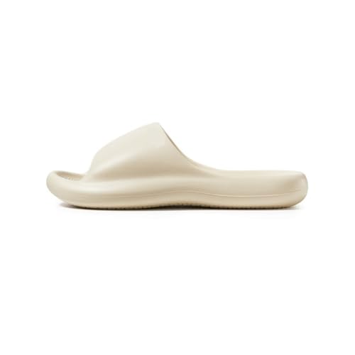 Dazengzeng Hausschuhe Damen EVA-Badesandalen-Hausschuhe - Trockene Badeschuhe for den Innenbereich(White,38 EU) von Dazengzeng