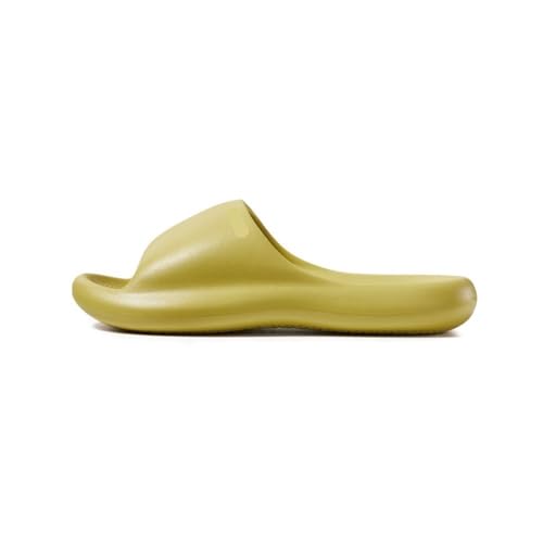 Dazengzeng Hausschuhe Damen EVA-Badesandalen-Hausschuhe - Trockene Badeschuhe for den Innenbereich(Yellow,38 EU) von Dazengzeng