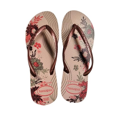 Dazengzeng Hausschuhe Weiche Clip-On Beach Flip Flops – Bequeme Outdoor-Hausschuhe(Brown,39 EU) von Dazengzeng