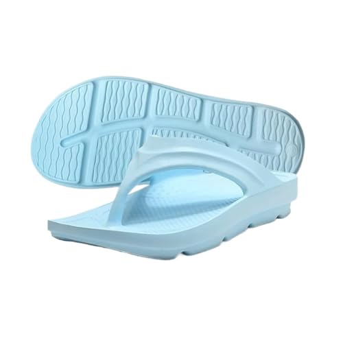 Duschschuhe, Bequeme Unisex-Sandalen for den Sommer drinnen und draußen(Lightblue,42 EU) von Dazengzeng