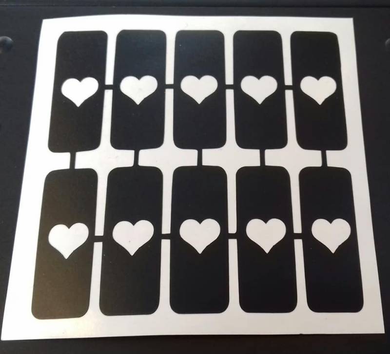 40 Weihnachten Mini Klein Schablonen Für Glitzer Tattoo/Airbrush Henna Jungen Mädchen Fundraising von Dazzleglittertattoo