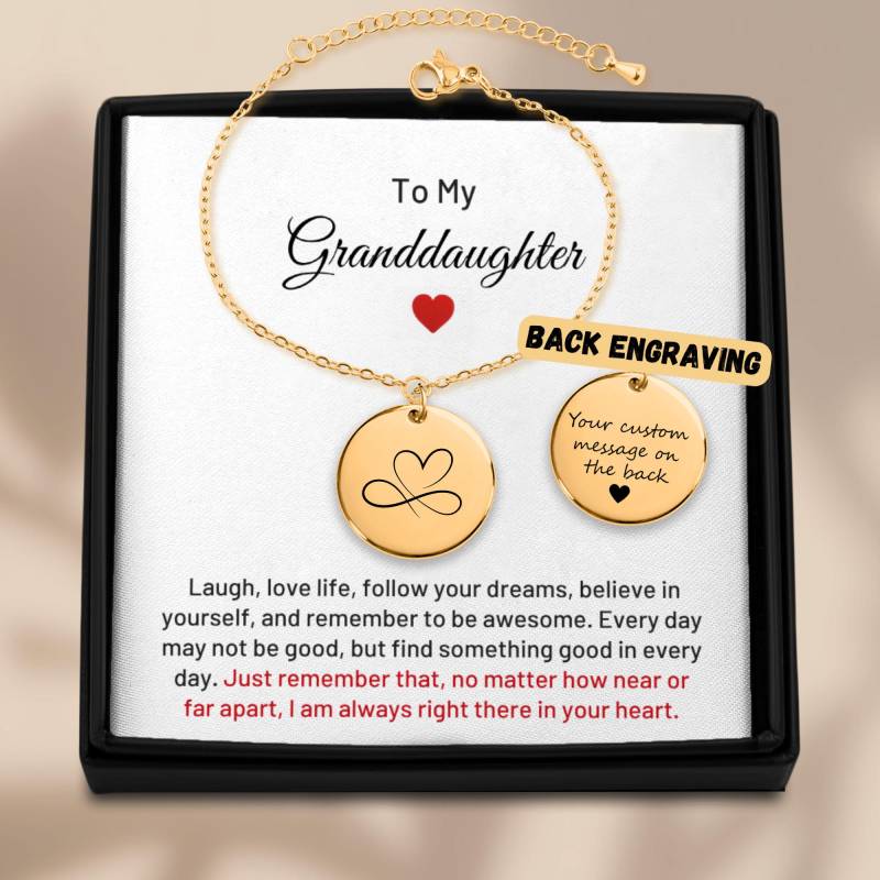 Enkelin Armband, Infinity Herz von DazzlingDrops