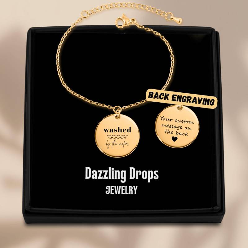 Personalisiertes Armband Zur Taufe von DazzlingDrops