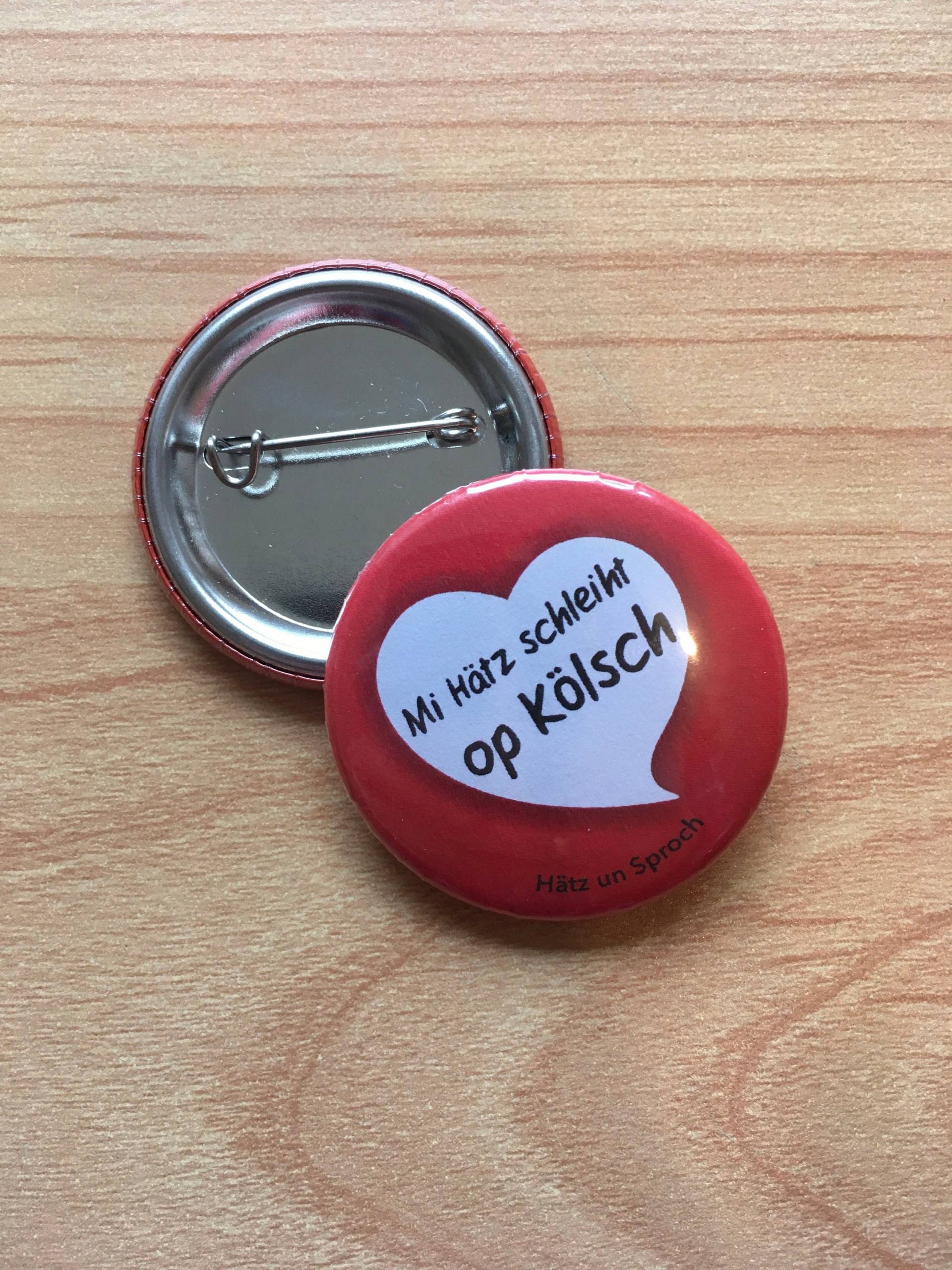 Button - Mi Hätz Schläht Op Kölsch von DbABKunst