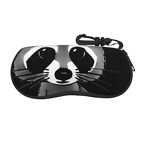 Dbart Brillenetui mit niedlichem Waschbär-Druck, für Sonnenbrillen, weiche Tasche, stilvoll, tragbar, Reise-Brillenetui für Damen und Herren Dbart Brillenetui mit niedlichem Waschbär-Druck, für Sonnenbrillen, weiche Tasche, stilvoll, tragbar, Reise-Brillenetui für Damen und Herren von Dbart
