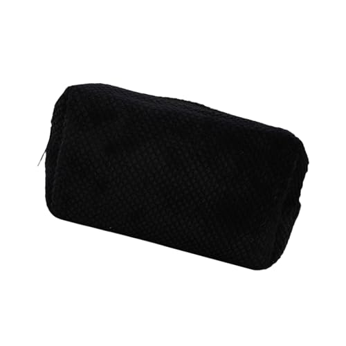 Dcaknri Mehrzweckstiftkoffer Großer Kapazität Plüsch Bleistift Reißverschlussbeutel Make Up Tasche Für Mädchen Frauen Reisen von Dcaknri