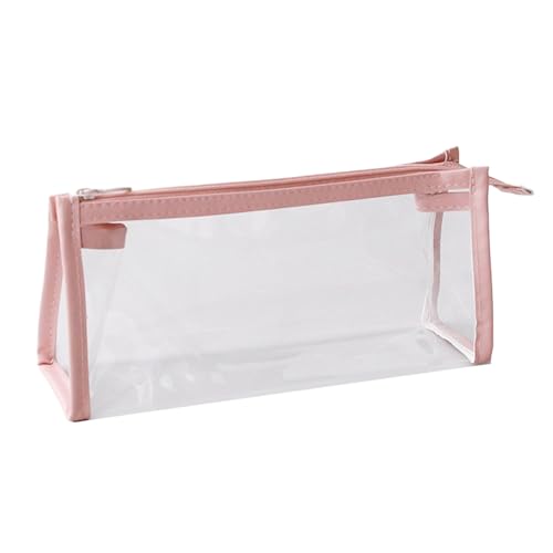 Dcaknri Praktische Stiftbeutel Clear Case Große Kapazität Bleistift Ästhetische Make Up Schulbüro Liefert Praktische Kapazität Klarer Ästhetik von Dcaknri