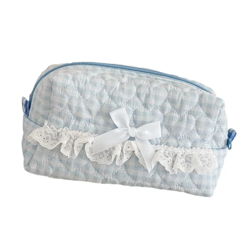 Dcaknri Spitze Baumwollstifte Hülle Hochkapazität Stiftbeutel Stifte Organisator Reise Make Up Tasche Für Schülerinnenschule School Supplies Organizer von Dcaknri