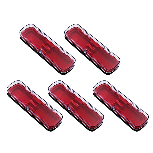 Dcaknri Stiftebox mit großem Fassungsvermögen, Schreibwarenetui mit transparentem Fenster, Magnetverschluss, Behälter für Büro, Einzeleinheit von Dcaknri