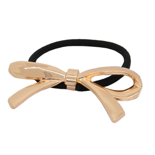 Metall-Haargummis mit einzigartigen Designs für trendiges Damen-Haarstyling, elastische Haargummis, modisches Haar-Accessoire von Dcaknri