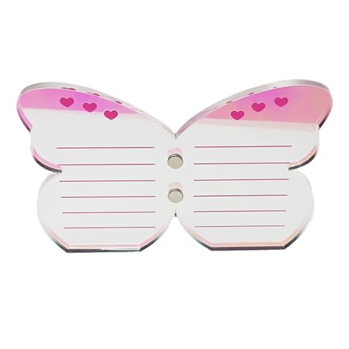 Wimpernverlängerungspalette aus Acryl, Schmetterlingsform, Make-up-Wimpern-Tablett, Wimpern-Palette, Pfropfhalter von Dcaknri