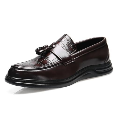 Dcbdx Herren Mode Mokassin Loafers Slippers Klassisch Freizeitschuhe Formelle Brogues Business Hochzeitskleidschuhe,Braun,38 EU Dcbdx Herren Mode Mokassin Loafers Slippers Klassisch Freizeitschuhe Formelle Brogues Business Hochzeitskleidschuhe,Braun,38 EU von Dcbdx