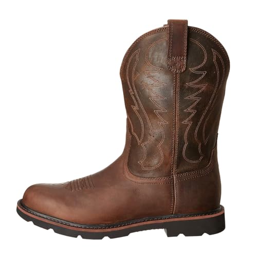 Dcbdx Herren Wadenlänge Gestickt Stiefel Rutsch Auf Echte Leder Cowboy Stiefel Western Absatz PU Leder Mid Heel Motorradstiefel,Solid Color,38 EU Dcbdx Herren Wadenlänge Gestickt Stiefel Rutsch Auf Echte Leder Cowboy Stiefel Western Absatz PU Leder Mid Heel Motorradstiefel,Solid Color,38 EU von Dcbdx