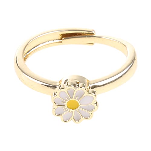 Dcfbkl Blumen-Spinnerringe, verstellbar, offen, Stressabbau, stapelbar, für Paare, Damen, Herren, Schmuck, Geschenk, Ringe für Frauen Dcfbkl Blumen-Spinnerringe, verstellbar, offen, Stressabbau, stapelbar, für Paare, Damen, Herren, Schmuck, Geschenk, Ringe für Frauen von Dcfbkl