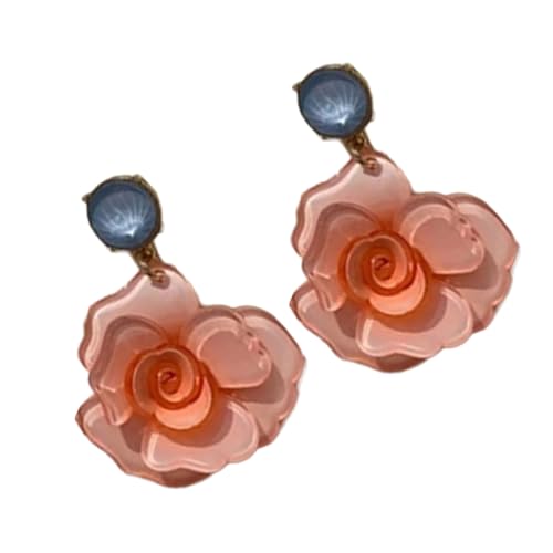 Modische Rosen-Tropfen-Ohrringe, vielseitige Rosen-Ohrringe, stilvolle Ohrstecker für Erwachsene, trendiger Acryl-Schmuck, Einheitsgröße, Wie beschrieben, Wie beschrieben Modische Rosen-Tropfen-Ohrringe, vielseitige Rosen-Ohrringe, stilvolle Ohrstecker für Erwachsene, trendiger Acryl-Schmuck, Einheitsgröße, Wie beschrieben, Wie beschrieben von Dcfbkl