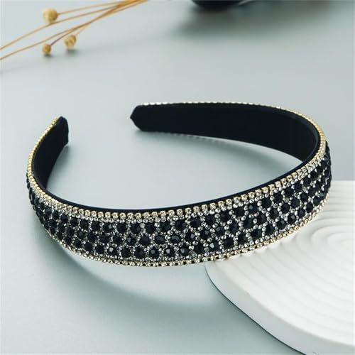 Bunte Strass-Haarbänder für Damen, Kopfbedeckung, Haar-Gesichtswäsche, Gesichts-Stirnband, Zubehör von Dcvmvmn