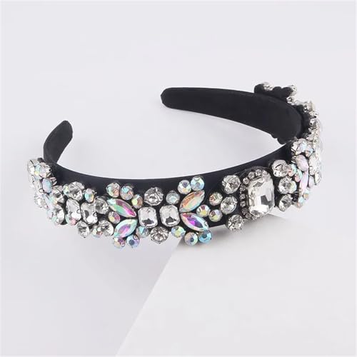 Dcvmvmn Buntes Strass-Stirnband für Damen, Strass, Haarbänder, Geschenk, Haarschmuck von Dcvmvmn