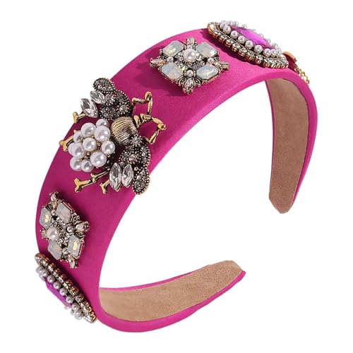 Dcvmvmn Damen-Haarbänder mit Strasssteinen, Haarschmuck, niedlicher Prinzessinnen-Kopfschmuck von Dcvmvmn