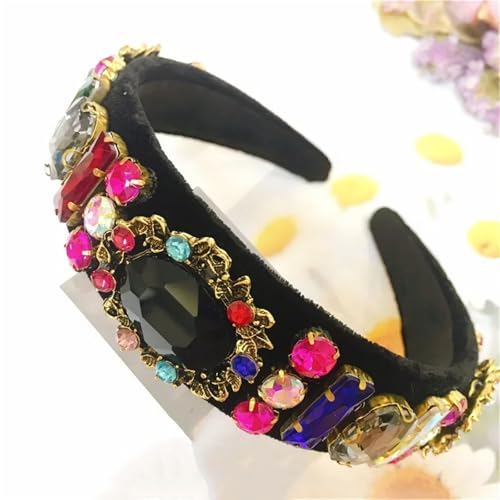 Dcvmvmn Damen-Haarbänder mit Strasssteinen, Haarschmuck, niedlicher Prinzessinnen-Kopfschmuck von Dcvmvmn