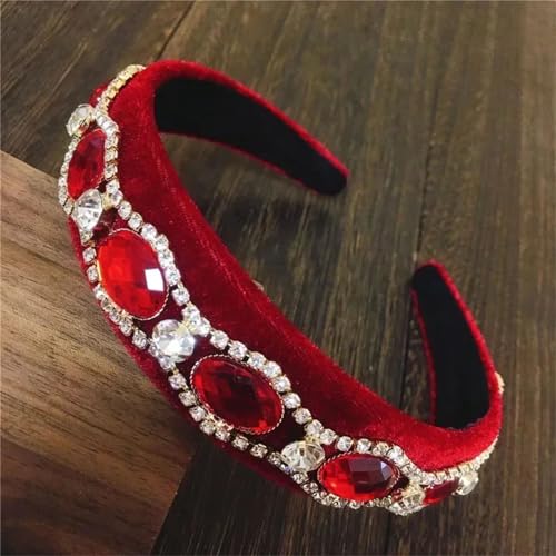 Dcvmvmn Damen-Haarbänder mit Strasssteinen, Haarschmuck, niedlicher Prinzessinnen-Kopfschmuck von Dcvmvmn