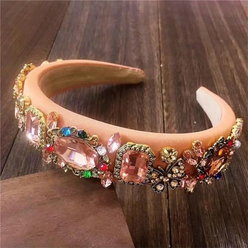 Dcvmvmn Damen-Haarbänder mit Strasssteinen, Haarschmuck, niedlicher Prinzessinnen-Kopfschmuck von Dcvmvmn