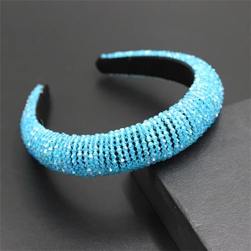 Dcvmvmn Damen Strass Stirnband Kristall Perlen Vintage Haarbänder Zubehör Hairhoop für Party von Dcvmvmn