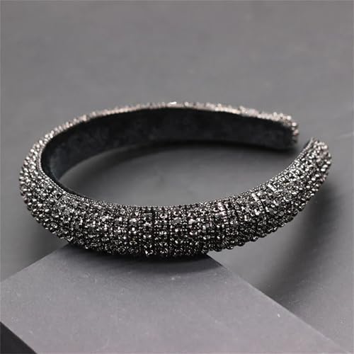 Dcvmvmn Damen Strass Stirnband Kristall Perlen Vintage Haarbänder Zubehör Hairhoop für Party von Dcvmvmn
