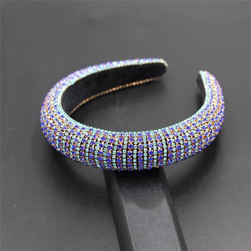 Dcvmvmn Damen Strass Stirnband Kristall Perlen Vintage Haarbänder Zubehör Hairhoop für Party von Dcvmvmn