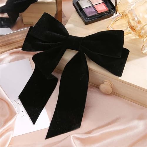 Haarspange für Damen, Schleife, Vintage, Hochzeit, langes Band, Haarspange, Mode-Accessoires Haarspange für Damen, Schleife, Vintage, Hochzeit, langes Band, Haarspange, Mode-Accessoires von Dcvmvmn
