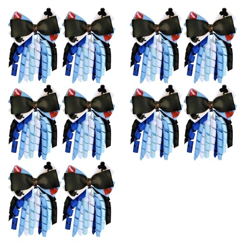 10 x Haarspangen mit Schleife, Haarschmuck, geeignet für Damen von Ddujbtp