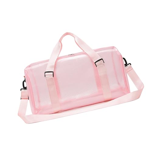 Ddujbtp 2025 PVC Reisetaschen Wasserdichte Große Kapazität Schulterkreuzkörper Praktische Sporttasche Für Outdoor Aktivitäten Praktischer PVC Reisen Mit Geräumigem Design von Ddujbtp