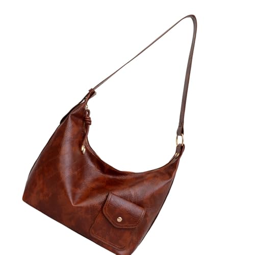 Ddujbtp 1. Crescents Crossbody Bag Für Verstellbare Gurt Leder Hobos Geldbeutel Unterarm Kupplung Tasche Handtasche Geschenke Toted Handtasche Für Arbeit Und Reise von Ddujbtp
