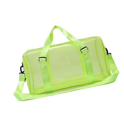 Ddujbtp 2025 PVC Reisetaschen Wasserdichte Große Kapazität Schulterkreuzkörper Praktische Sporttasche Für Outdoor Aktivitäten Praktischer PVC Reisen Mit Geräumigem Design von Ddujbtp