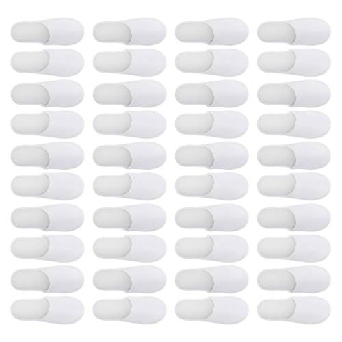 Ddujbtp 20pairs Weiche Stoffruhrschuhe Atmungsaktive Innensandalen Leichte Gewicht Von Männern Frauen Reisen Hotel Spa Tuch Waschbar von Ddujbtp