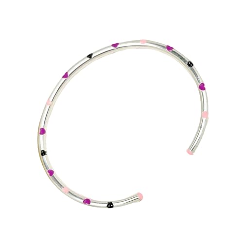 Ddujbtp 3.. Künstlerische Halb Öffnete Einstellbare Kupfer Stylish Tropf Design Für Tägliche Verschleiß & Trendy Zeitgenössisches Öl Gemustertes Verstellbares Armband von Ddujbtp