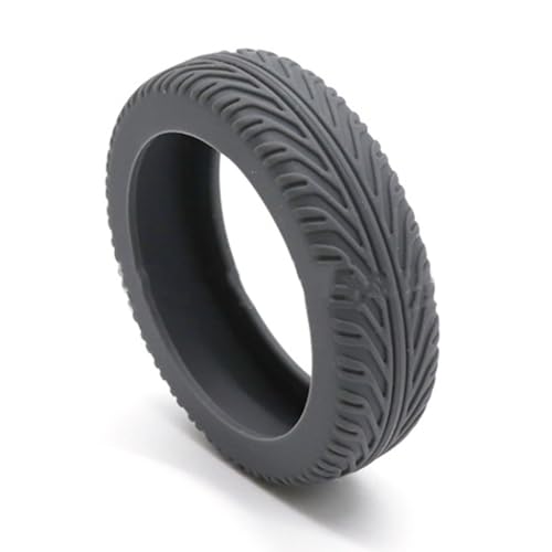 Ddujbtp 8 Stück Silikon-Gepäckradabdeckung zur Geräuschreduzierung und Radschutz, leise Lenkrolle, Koffer-Zubehör, hellgrau, S, Taschen-Organizer von Ddujbtp