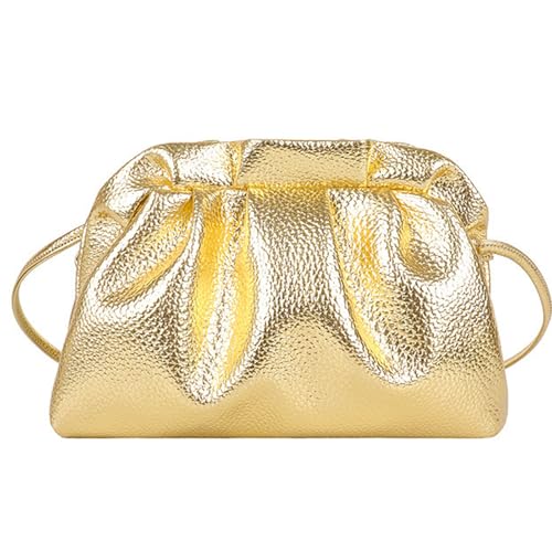 Ddujbtp Casual Recond Bag Cloud Textur Design Falten PU Multi Pocket Organisation Bequemer Verstellbarer Gurt Alltag Putbeutel Ddujbtp Casual Recond Bag Cloud Textur Design Falten PU Multi Pocket Organisation Bequemer Verstellbarer Gurt Alltag Putbeutel von Ddujbtp