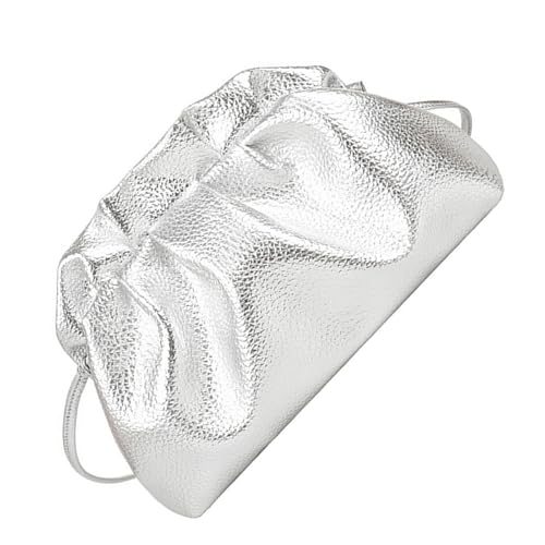 Ddujbtp Casual Recond Bag Cloud Textur Design Falten PU Multi Pocket Organisation Bequemer Verstellbarer Gurt Alltag Putbeutel Ddujbtp Casual Recond Bag Cloud Textur Design Falten PU Multi Pocket Organisation Bequemer Verstellbarer Gurt Alltag Putbeutel von Ddujbtp