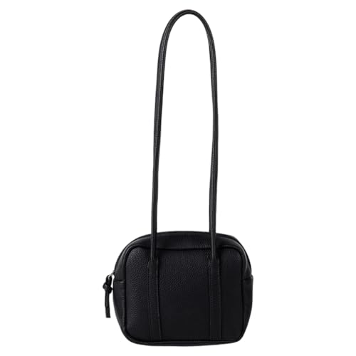 Ddujbtp Damen Achseltasche, trendige Handtasche, All-Matching, Unterarm-Geldbörse, koreanische Stile, Umhängetasche, stilvolle Pendlertasche für den täglichen Gebrauch, Schwarz , Taschen-Organizer von Ddujbtp