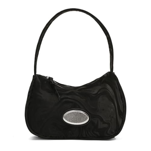 Ddujbtp Damen Achseltasche Canvas Schultertasche Trend Einkaufstasche Ästhetische Handtasche All-Matching Achseltasche für den täglichen Gebrauch von Ddujbtp