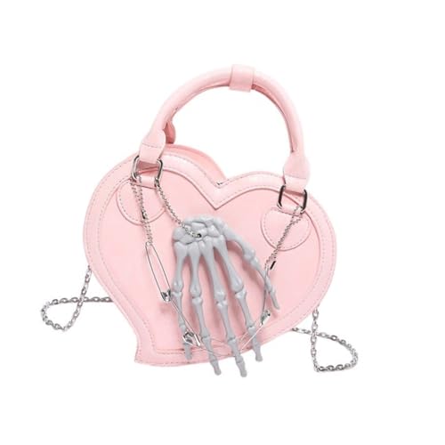 Ddujbtp Damen-Umhängetasche in Herzform, Retro-Stil, Leopardenmuster, schöne Kuriertasche, PU-Leder, Umhängetasche, Einkaufs- und Dating-Tasche, rose, Taschen-Organizer Ddujbtp Damen-Umhängetasche in Herzform, Retro-Stil, Leopardenmuster, schöne Kuriertasche, PU-Leder, Umhängetasche, Einkaufs- und Dating-Tasche, rose, Taschen-Organizer von Ddujbtp