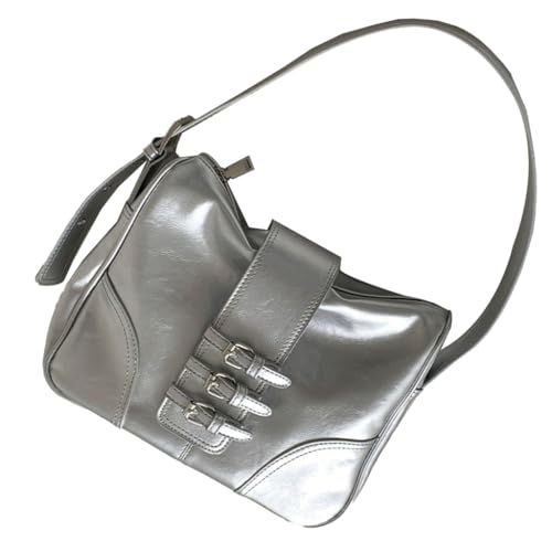 Ddujbtp Damentasche mit großem Fassungsvermögen, Handtasche, PU-Leder, Schultertasche, All-Matching-Achseltasche, modische Unterarmtasche, Einkaufstasche von Ddujbtp