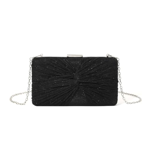 Ddujbtp Elegante Abend-Clutch für Damen für Party und Nachtclub, mit Kette, Schultergurt, Crossbody-Tasche für Hochzeit, Cocktail, Schwarz , Taschen-Organizer Ddujbtp Elegante Abend-Clutch für Damen für Party und Nachtclub, mit Kette, Schultergurt, Crossbody-Tasche für Hochzeit, Cocktail, Schwarz , Taschen-Organizer von Ddujbtp