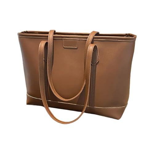 Ddujbtp Elegante Umhängetasche für Arbeit und Freizeit, geräumiges Design mit mehreren Taschen, Handtasche für einfache Organisation, braun, Taschen-Organizer von Ddujbtp